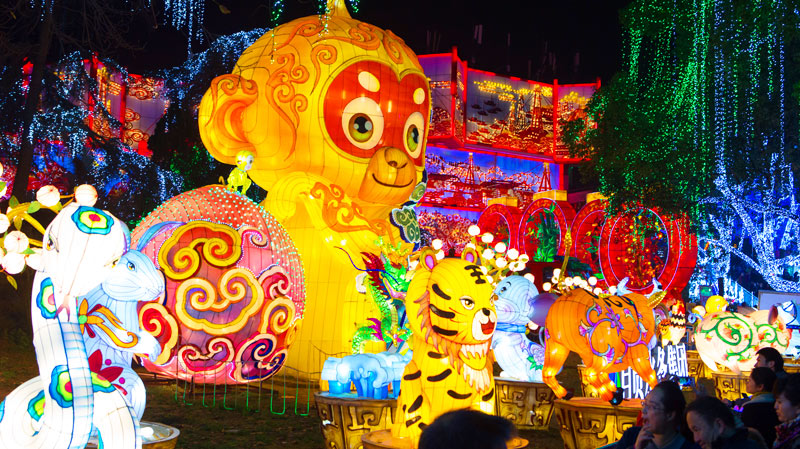 自贡灯会精品灯组