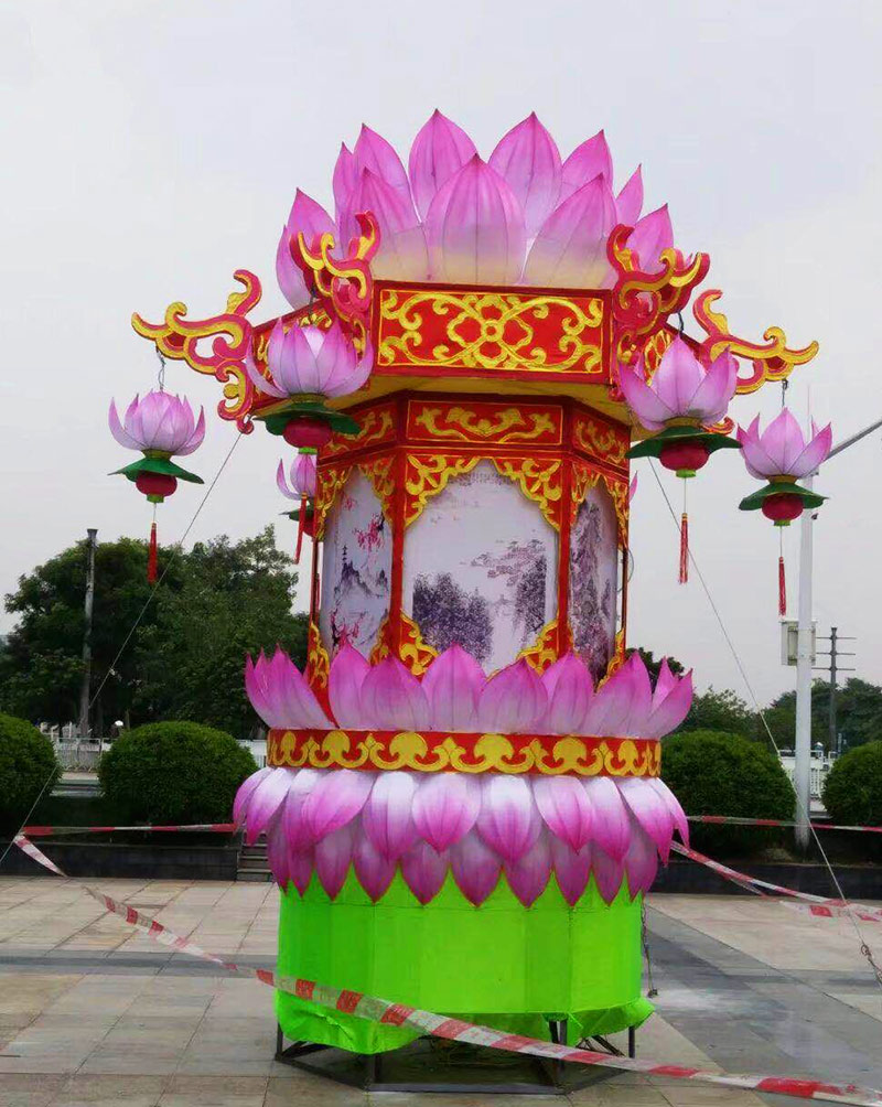 秦淮花灯，自贡彩灯，自贡鑫硕彩灯公司