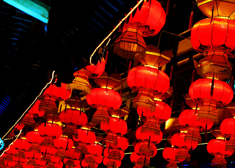 硖石彩灯，花灯