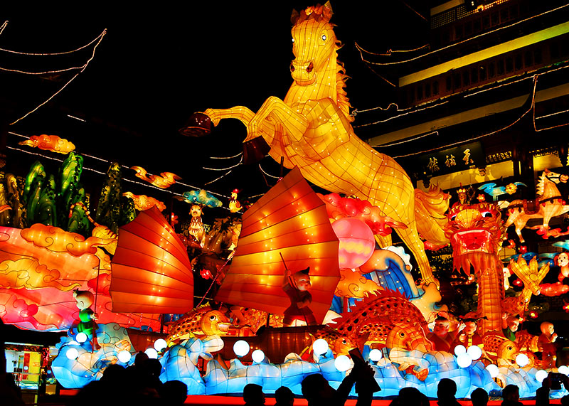 硖石彩灯，彩灯