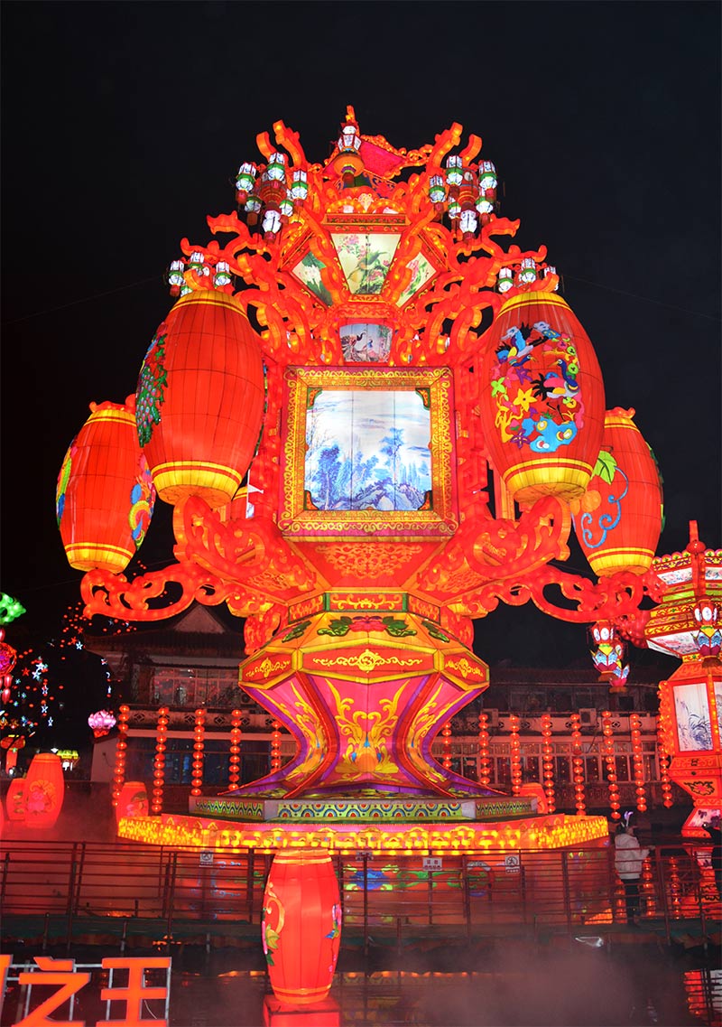 彩灯,宫灯,彩灯工艺