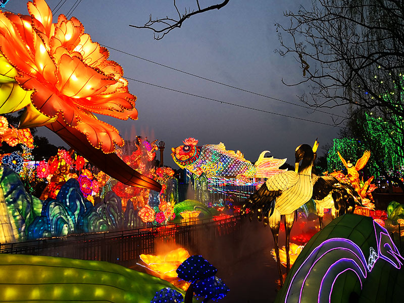 彩灯制作,自贡彩灯,