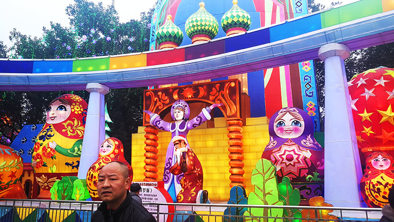 彩灯制作,自贡彩灯,