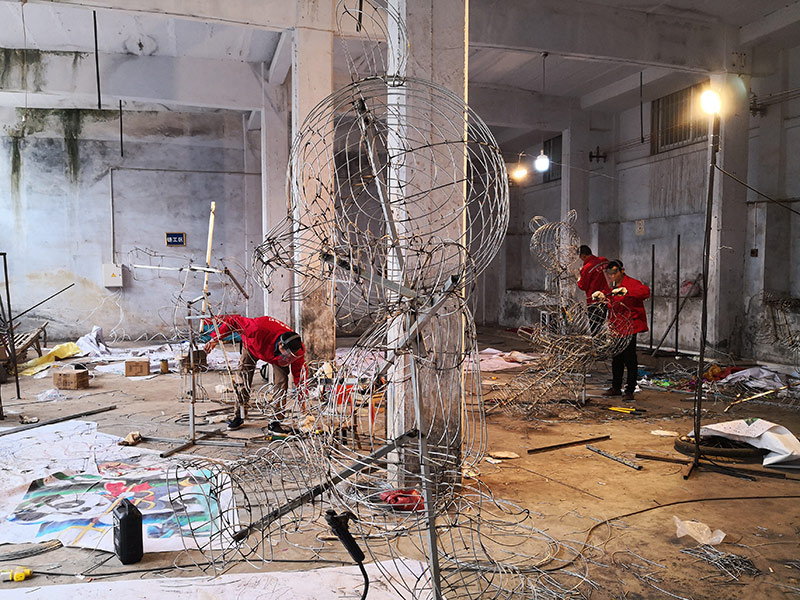 彩灯制作,自贡彩灯,