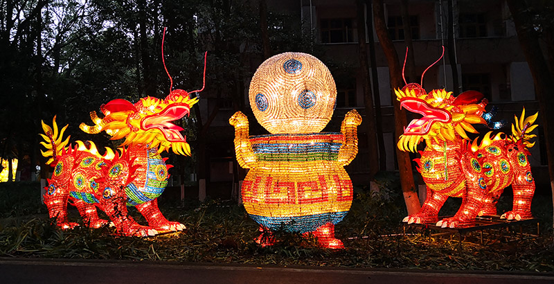 彩灯制作,自贡彩灯,