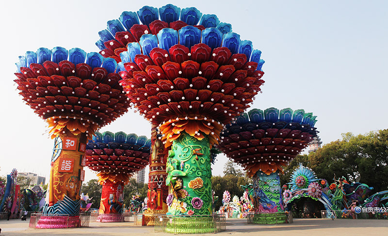 彩灯制作,自贡彩灯,