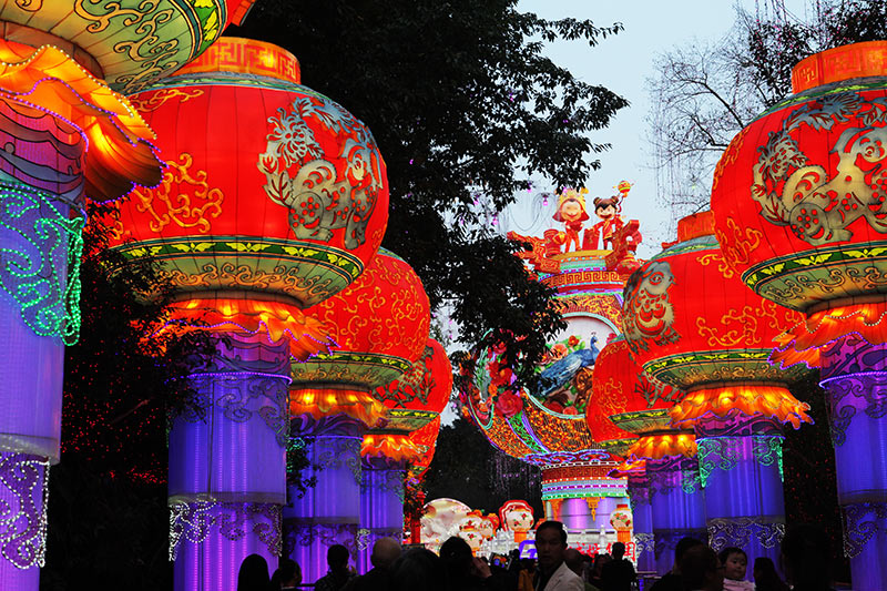 花灯,彩灯,