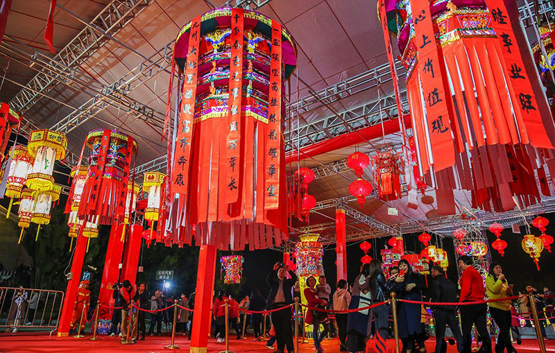 兴宁花灯，花灯制作，