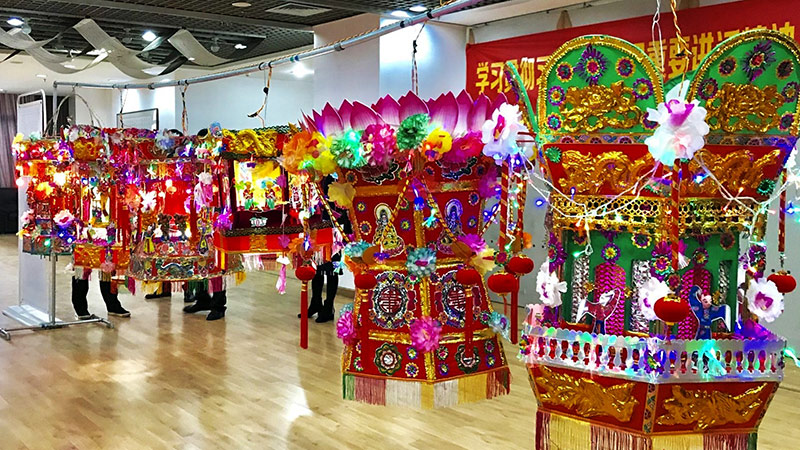 兴宁花灯,花灯制作,