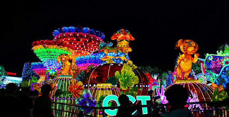 彩灯艺术，彩灯