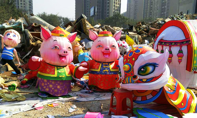 自贡彩灯,彩灯制作,