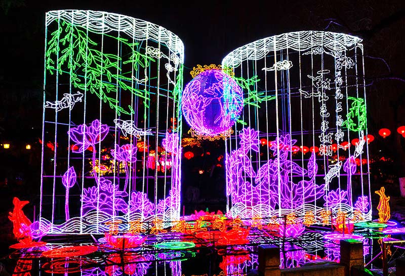 兰州灯会,自贡灯会,彩灯制作,