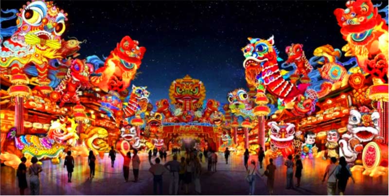 自贡国际恐龙灯会，自贡灯会，中华彩灯大世界，