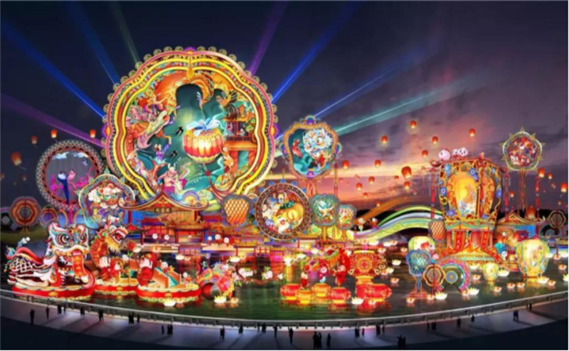 自贡国际恐龙灯会，自贡灯会，中华彩灯大世界，