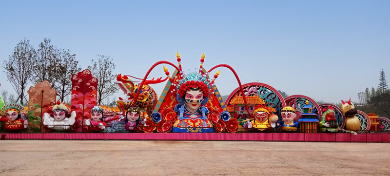 自贡彩灯,自贡花灯设计制作