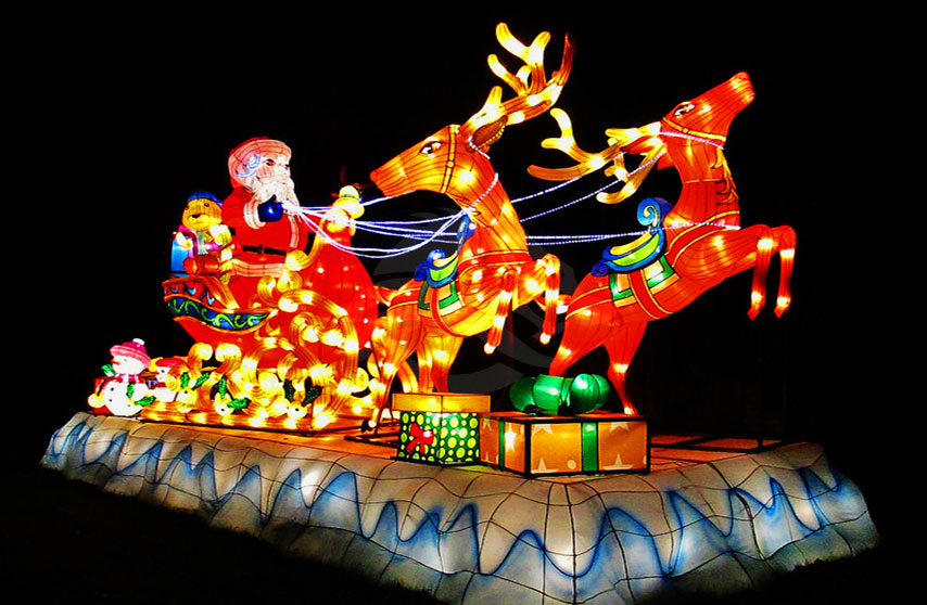 节日彩灯花灯制作——圣诞节彩灯