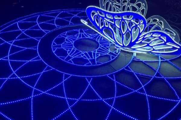 黄土地首届梦幻灯光展