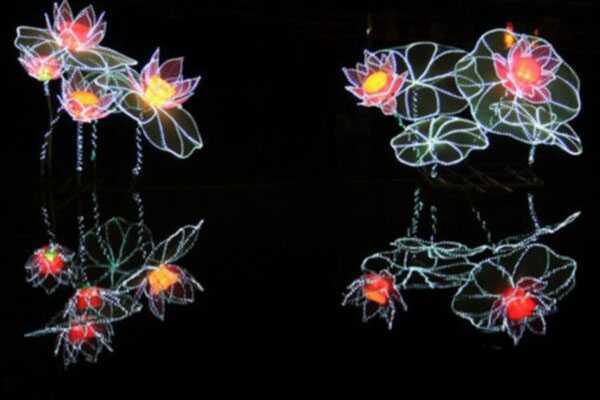 临海东塍灯光展火树银花