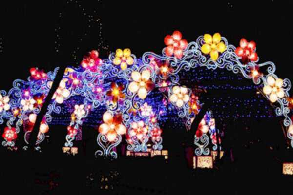 千岛湖梦幻灯光展