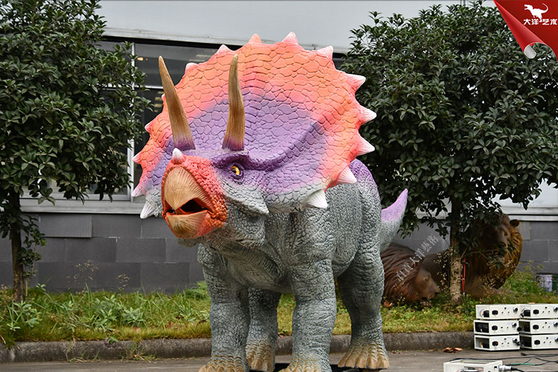 三角龙仿真模型